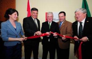 Ribbon Cutting for the Irish Canadian Immigration Centre: March 17th 2012