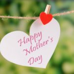 Happy Mothers Day message written