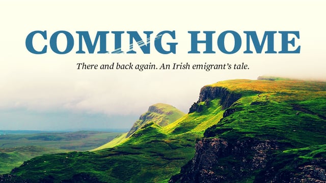 There and Back Again…Coming Home