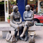 The Hags with the Bags’ Statue or Two Women on Liffey Street