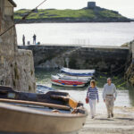 Coliemore Harbour, Dalkey in the suburbs of south Dublin